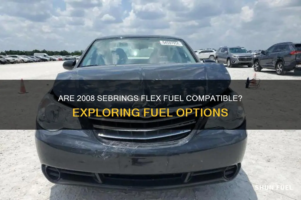 do 2008 sebrings use flex fuel