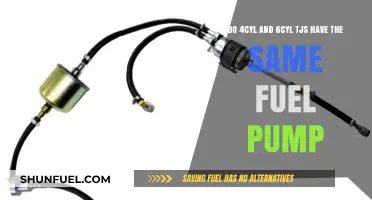 4-Cylinder vs. 6-Cylinder TJ Fuel Pumps: Are They Identical?