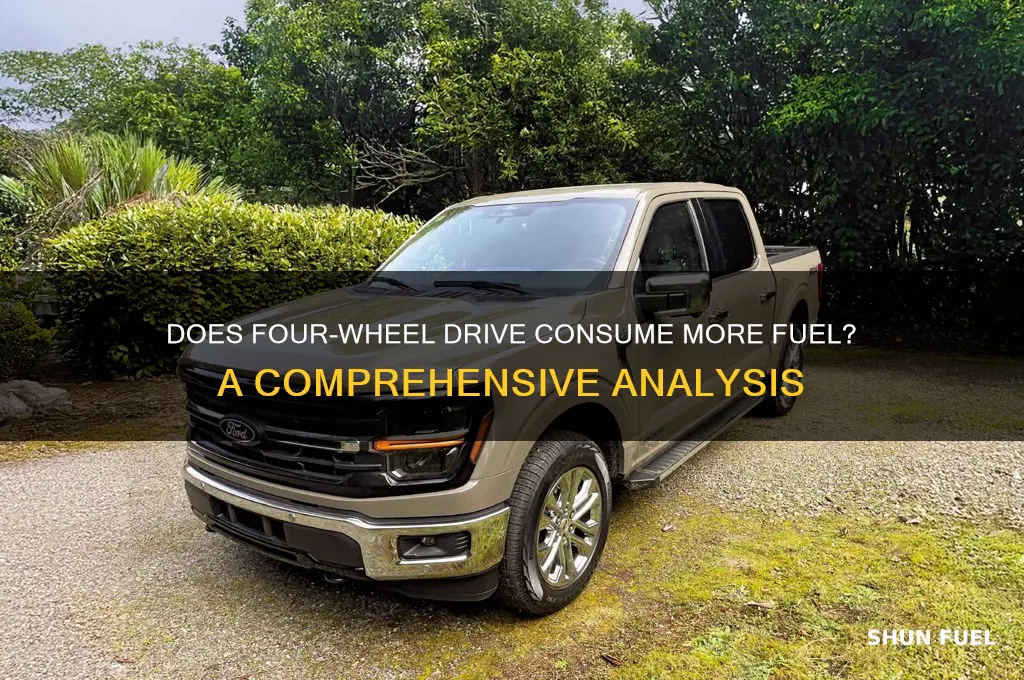 do 4wd use more fuel