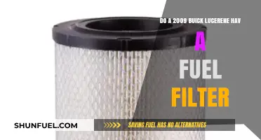 Buick Lucerne Fuel Filter: Where is it?