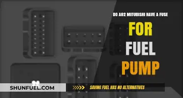 Does the Mitsubishi A92 Have a Fuel Pump Fuse?