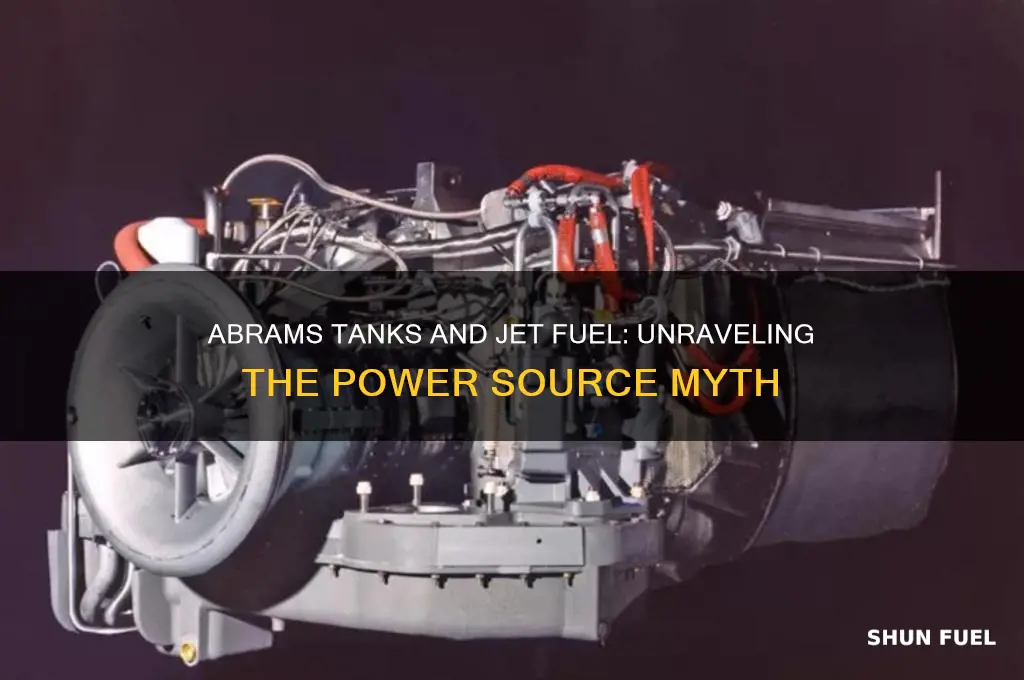 do abrams tanks use jet fuel