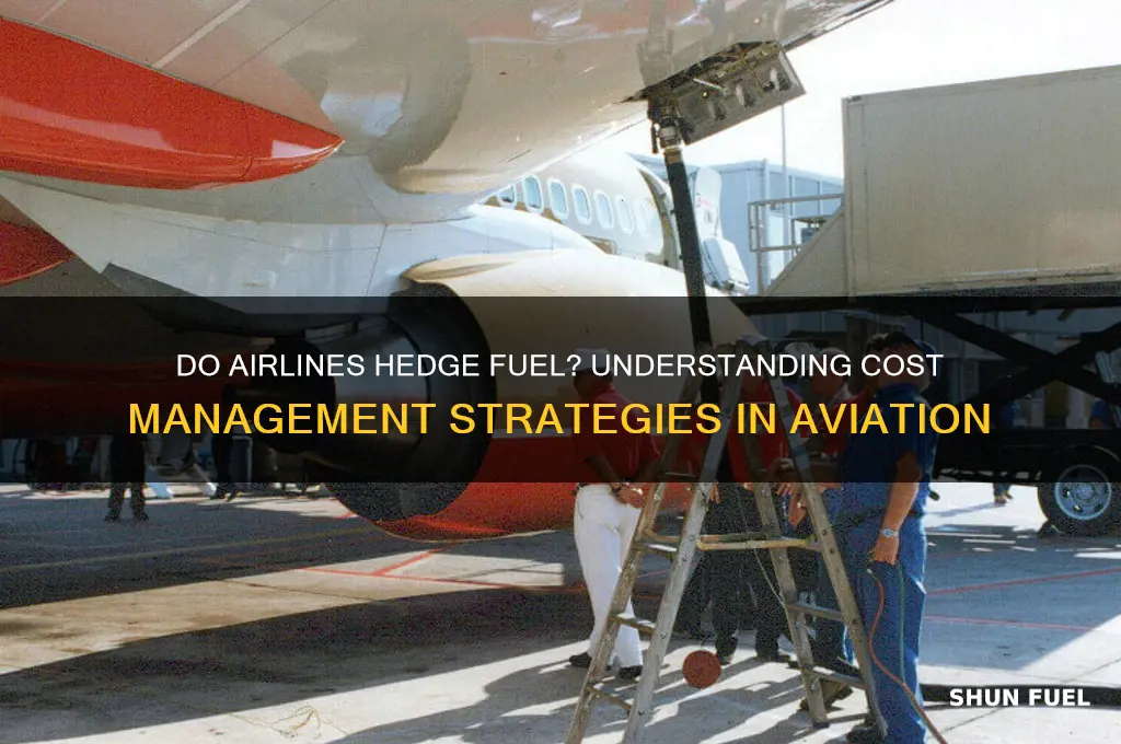 do airlines hedge fuel