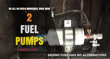 Do All W124 Mercedes 300E Models Feature Dual Fuel Pumps?