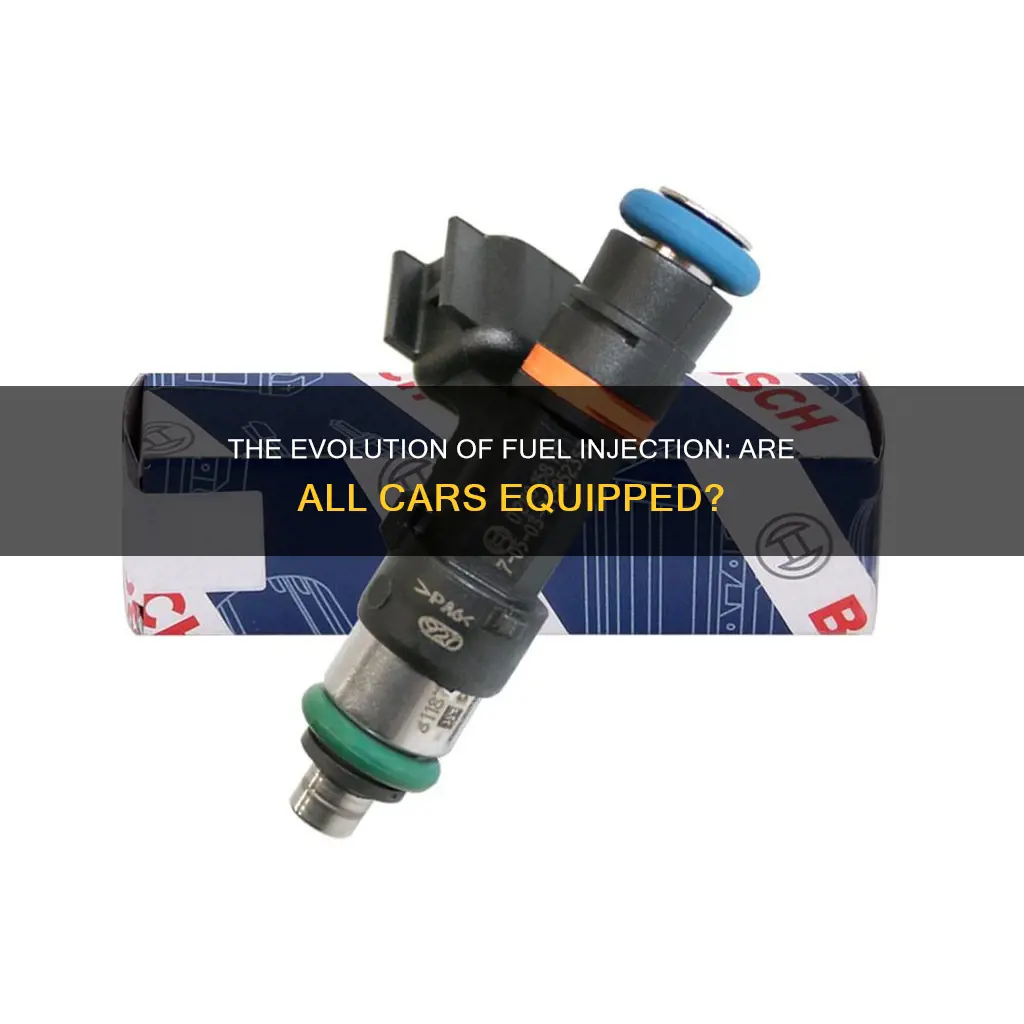 do all cars have fuel injectors