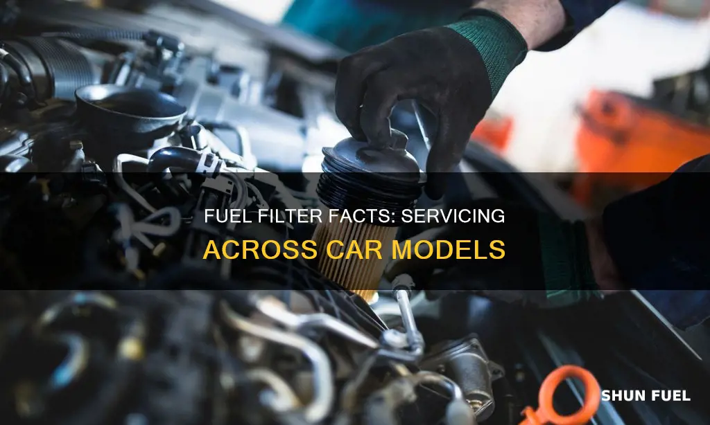 do all cars have servicable fuel filters