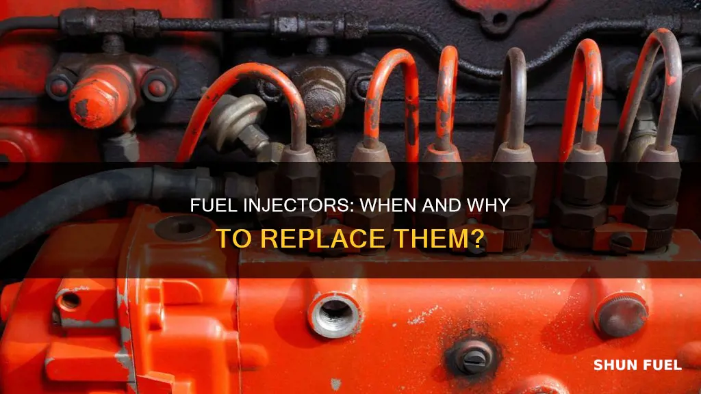 do all fuel injectors need to be replaced