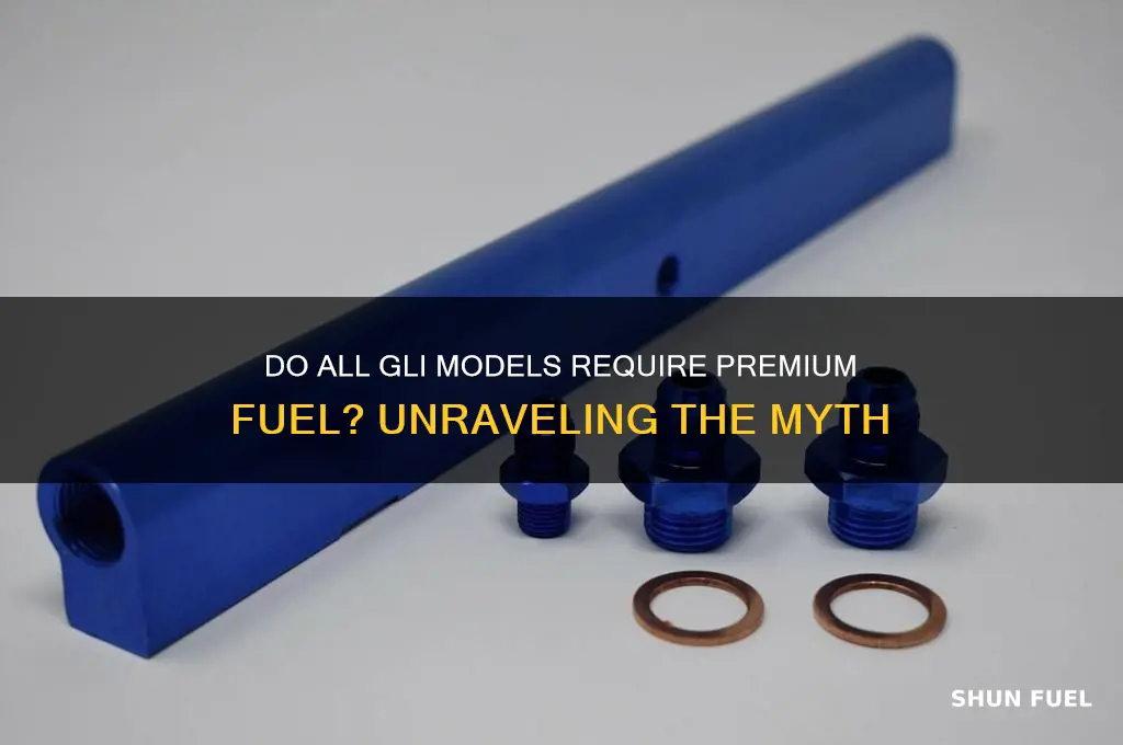 do all gli use premium fuel