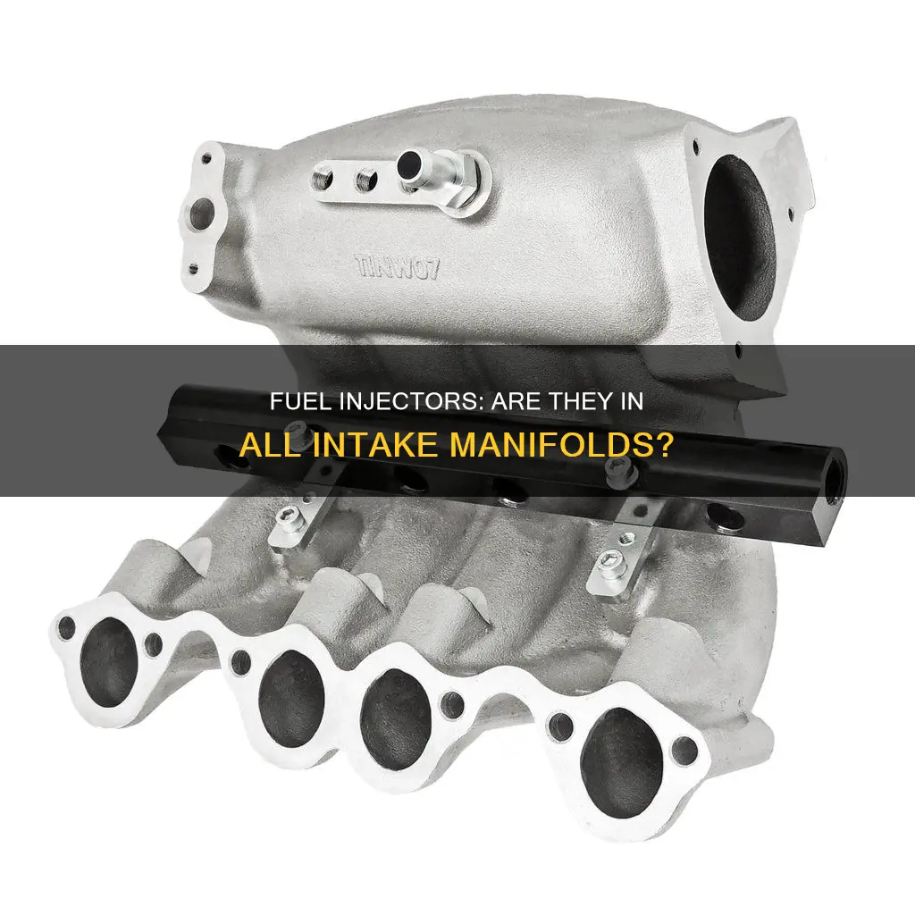do all intake manifolds have fuel injectors