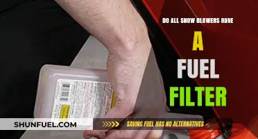 Snow Blowers: Fuel Filters, Are They Universal?