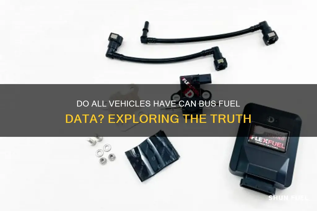 do all vehicles have can bus fuel data