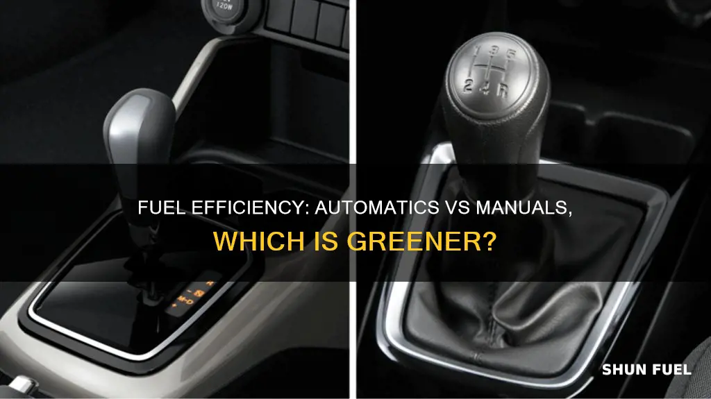 do automatic cars use more fuel than manual