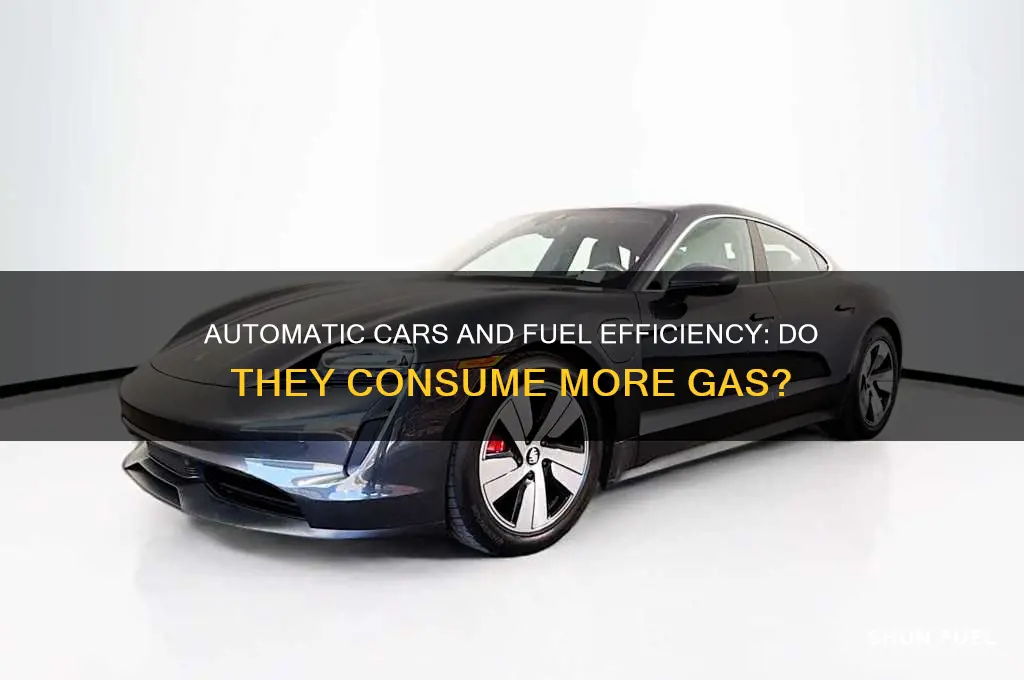 do automatic cars use more fuel