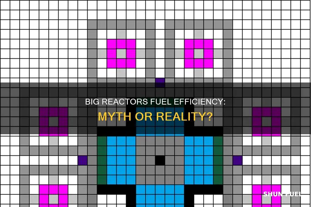 do big reactors waste fuel