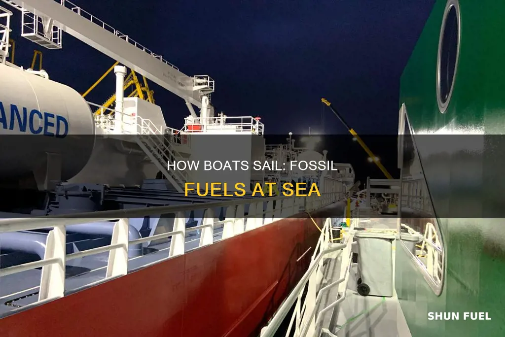 do boats use fossil fuels