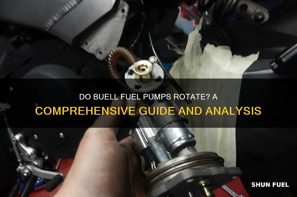do buell fuel pumps rotate a