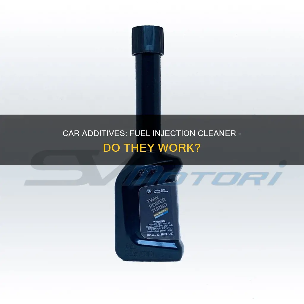 do car additives for fuel injection cleaner work