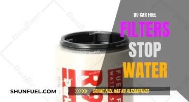 Fuel Filters and Water: How Cars Stay Dry