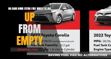 Filling Up: Does Your Car Burn More Fuel When Empty?