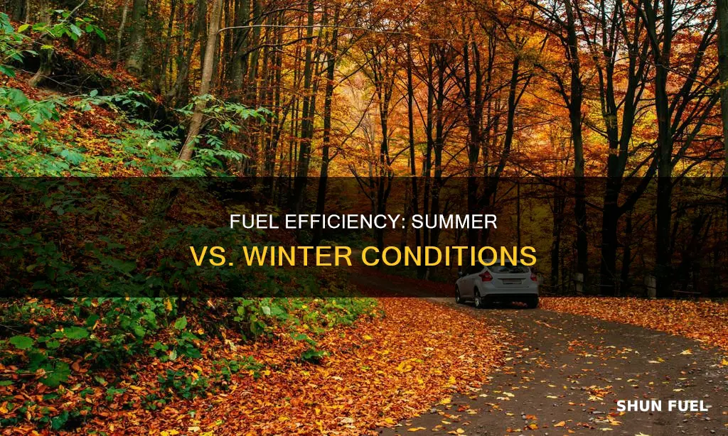 do cars consume more fuel in summer or winter