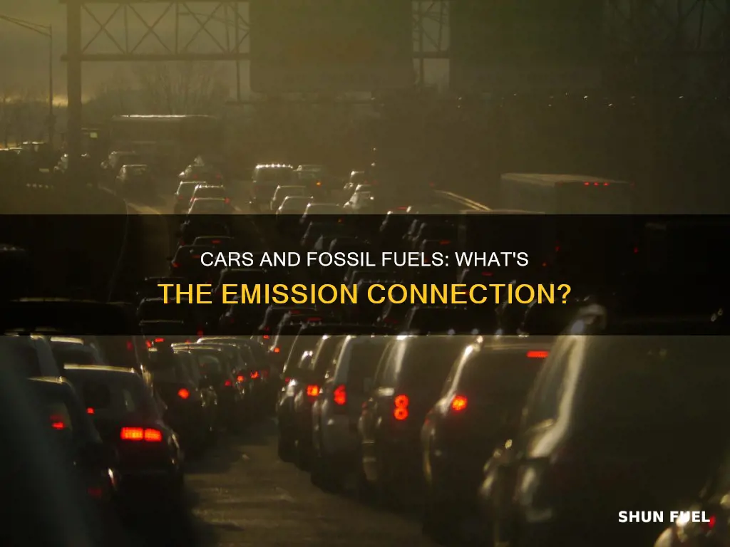 do cars emit fossil fuels