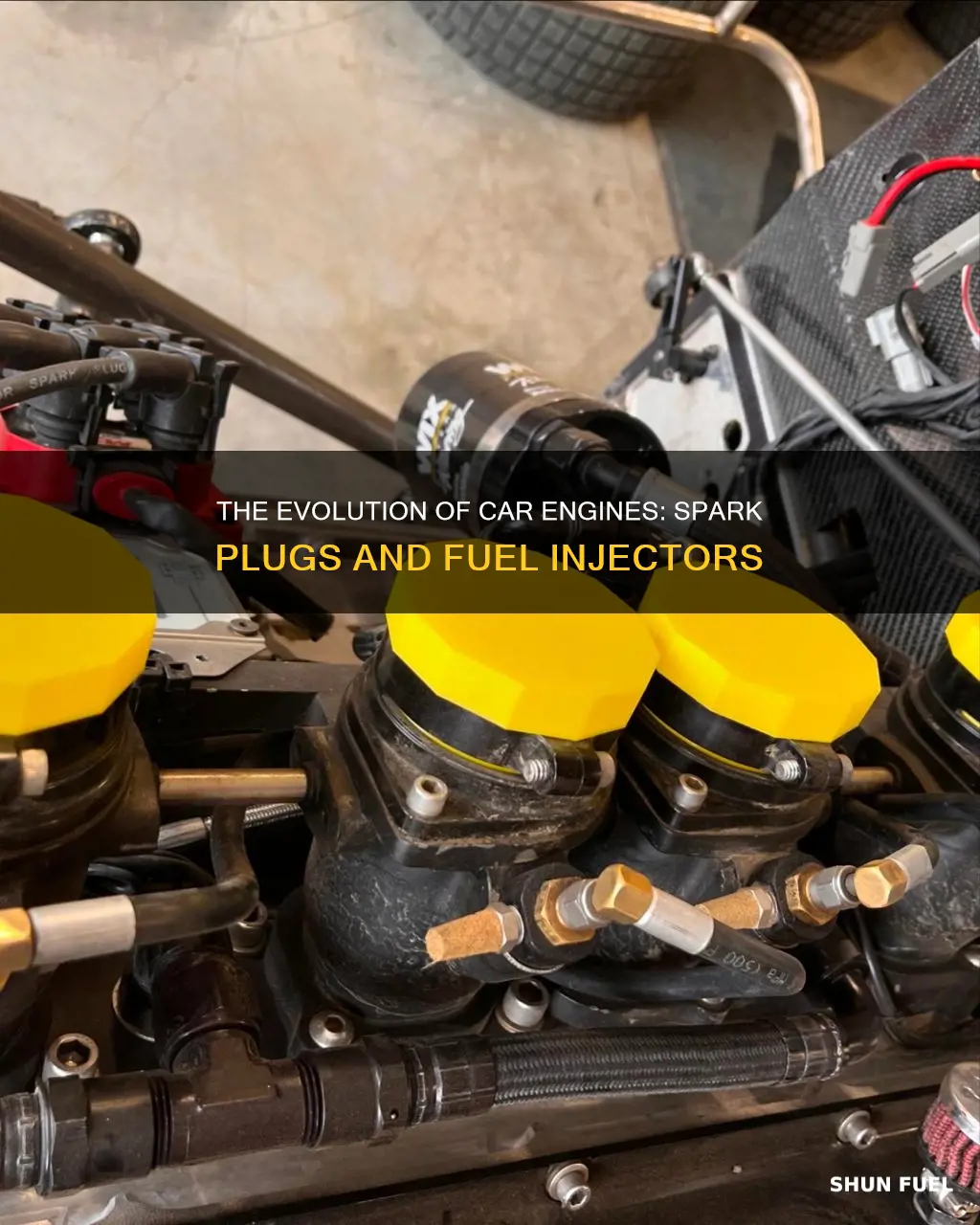 do cars have spark plugs and fuel injectors
