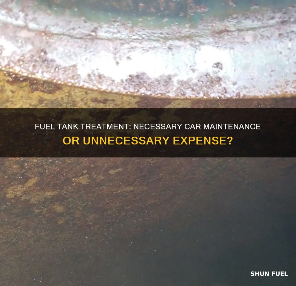 do cars need fuel tank treatment