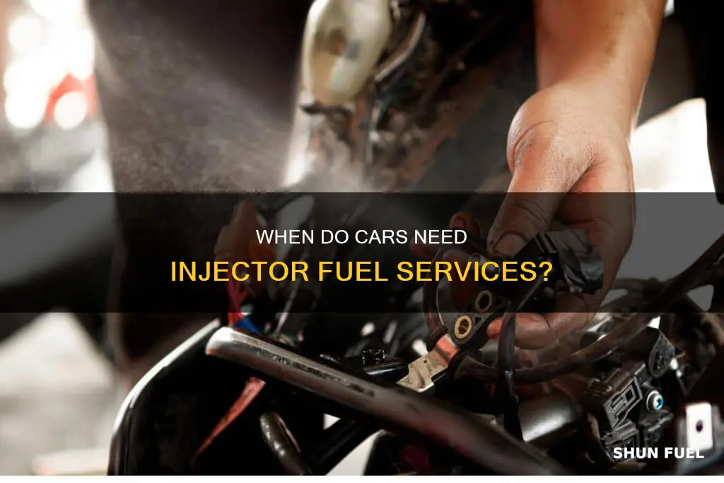 do cars require injector fuel service
