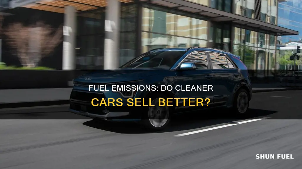 do cars that have better fuel emisions sell better