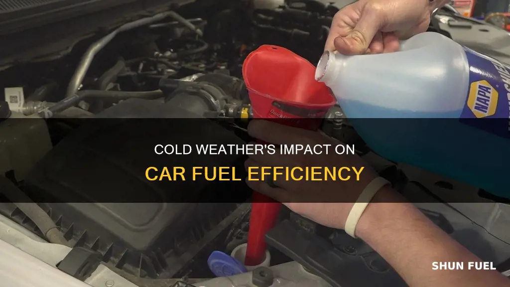 do cars use more fuel in cold weather