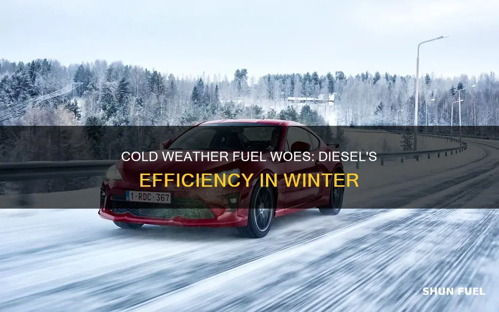 do diesel cars use more fuel in cold weather