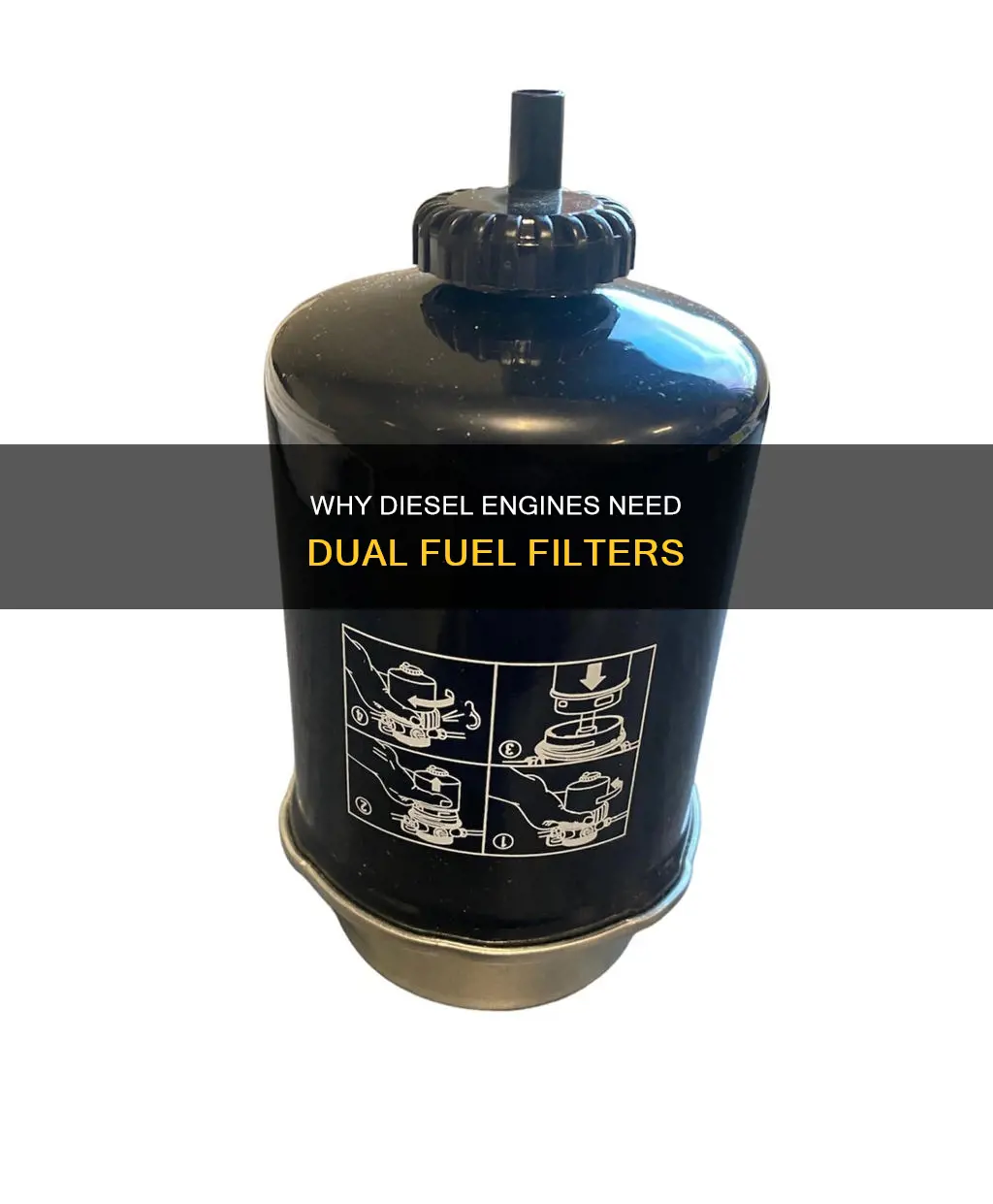 do diesel engines have two fuel filters
