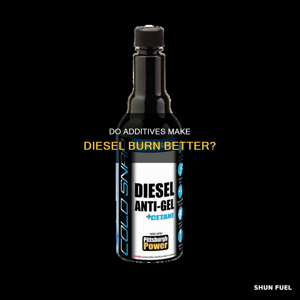 do diesel fuel additives really improve combustion efficiency