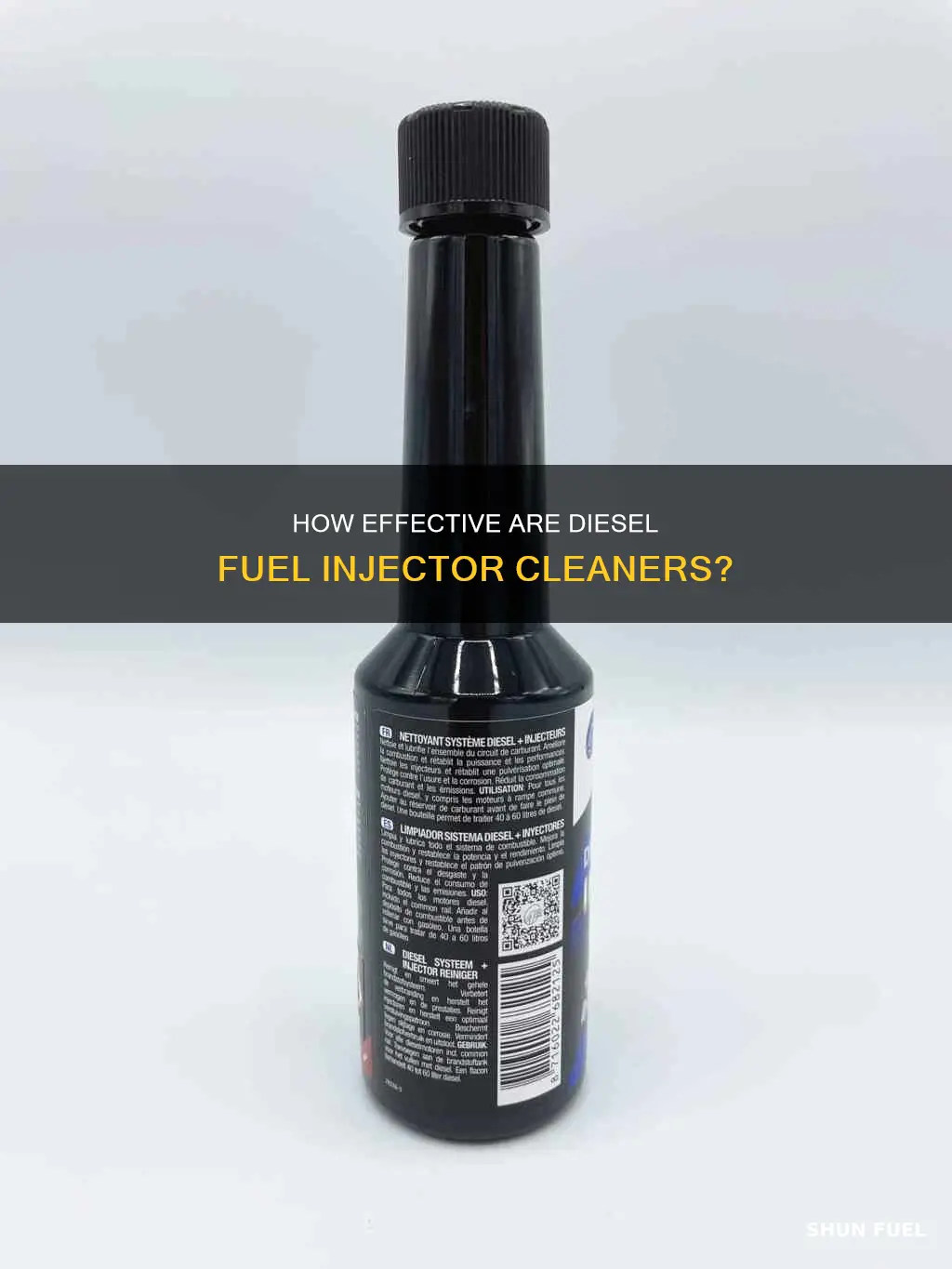 do diesel fuel injector cleaners work