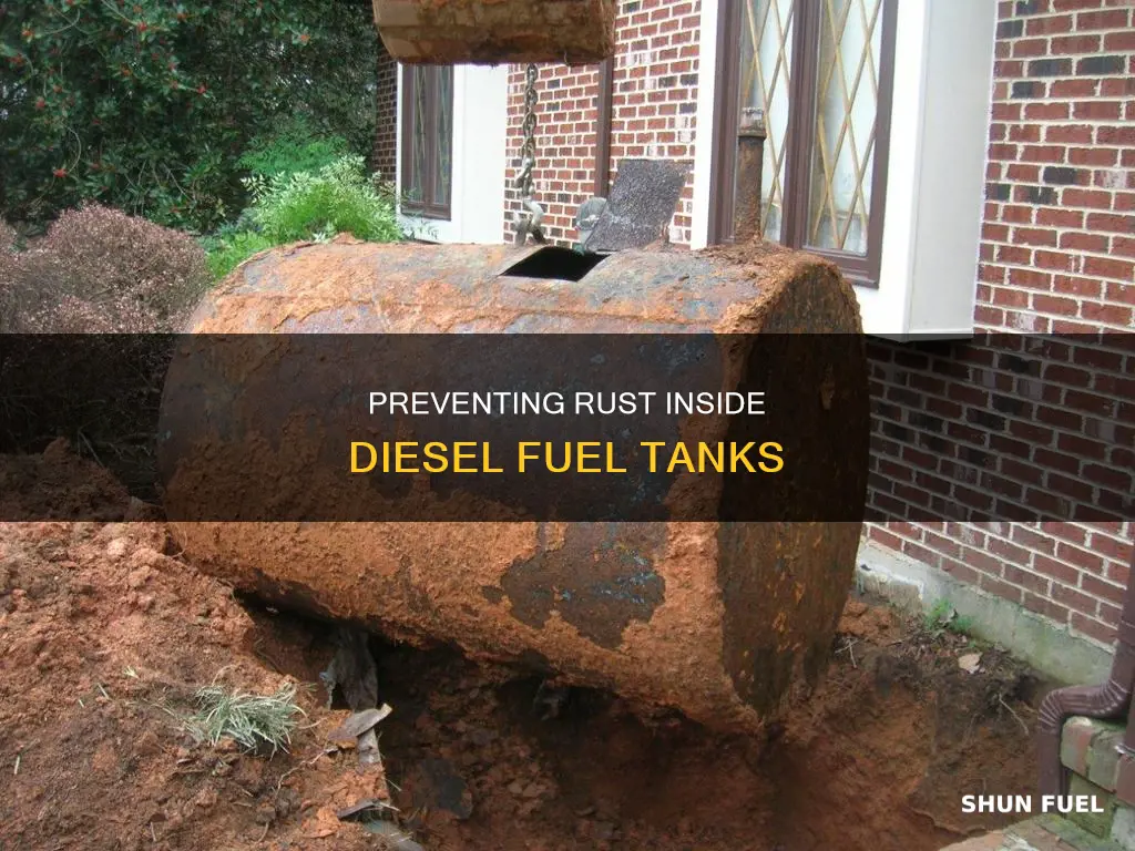 do diesel fuel tanks get rust inside