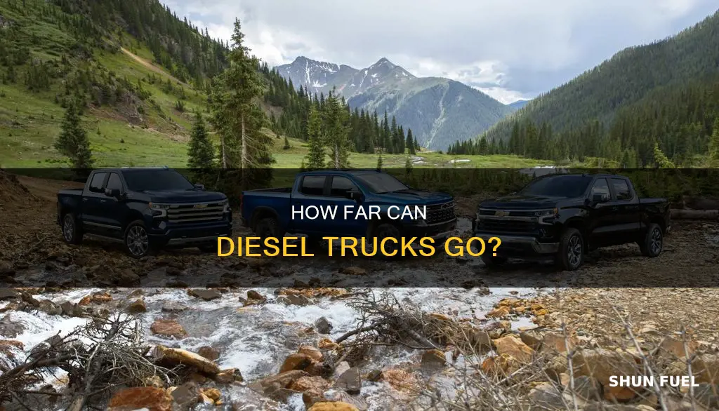 do diesel trucks get better fuel mileage