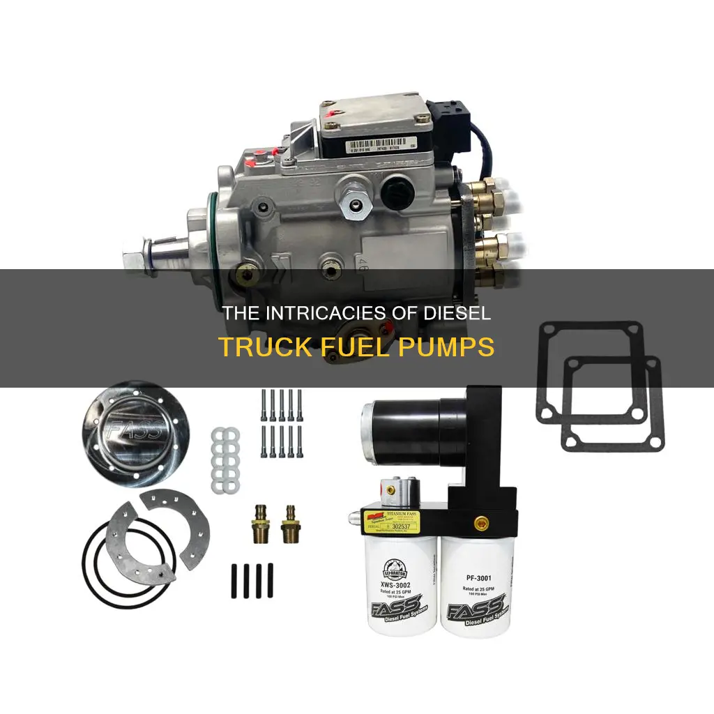 do diesel trucks have fuel pumps