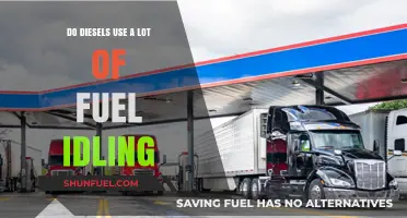 How Diesel Engines Consume Fuel While Idling