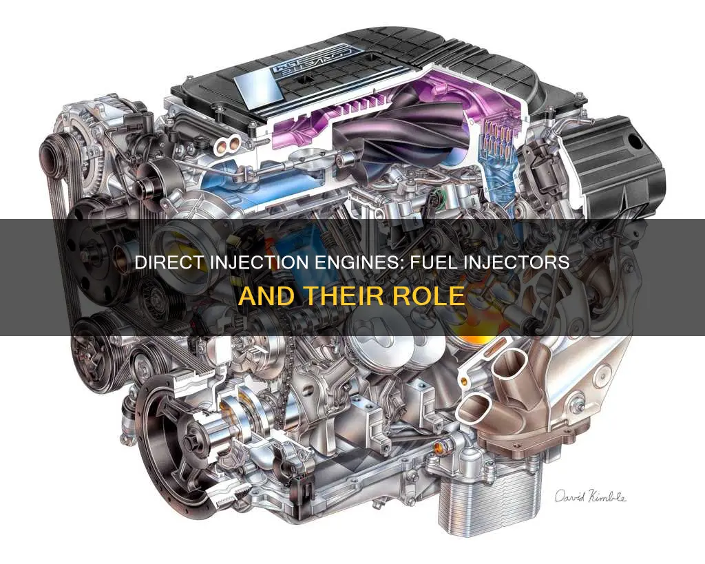 do direct injection engines have fuel injectors
