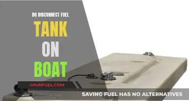 Disconnecting Your Boat's Fuel Tank: When and How