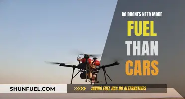 Drones vs Cars: Who Needs More Fuel?