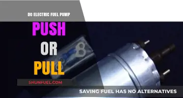 Electric Fuel Pump Mechanics: Understanding Push vs. Pull Functions