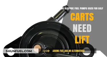 Electric Fuel Pumps for Golf Carts: Do They Require Lift?