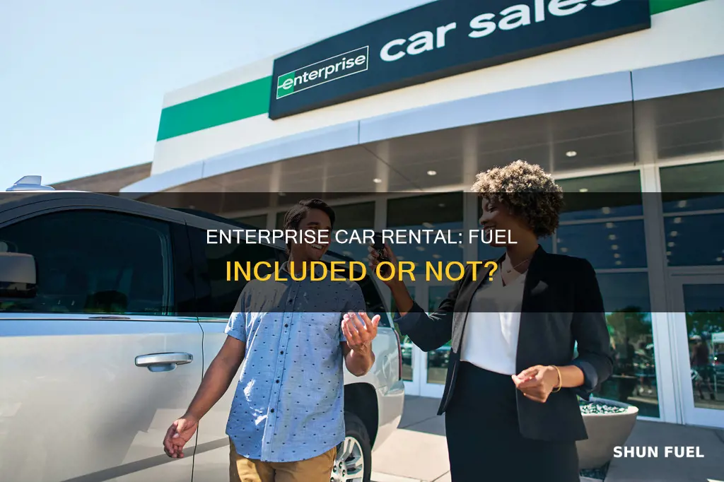 do enterprise cars come with fuel