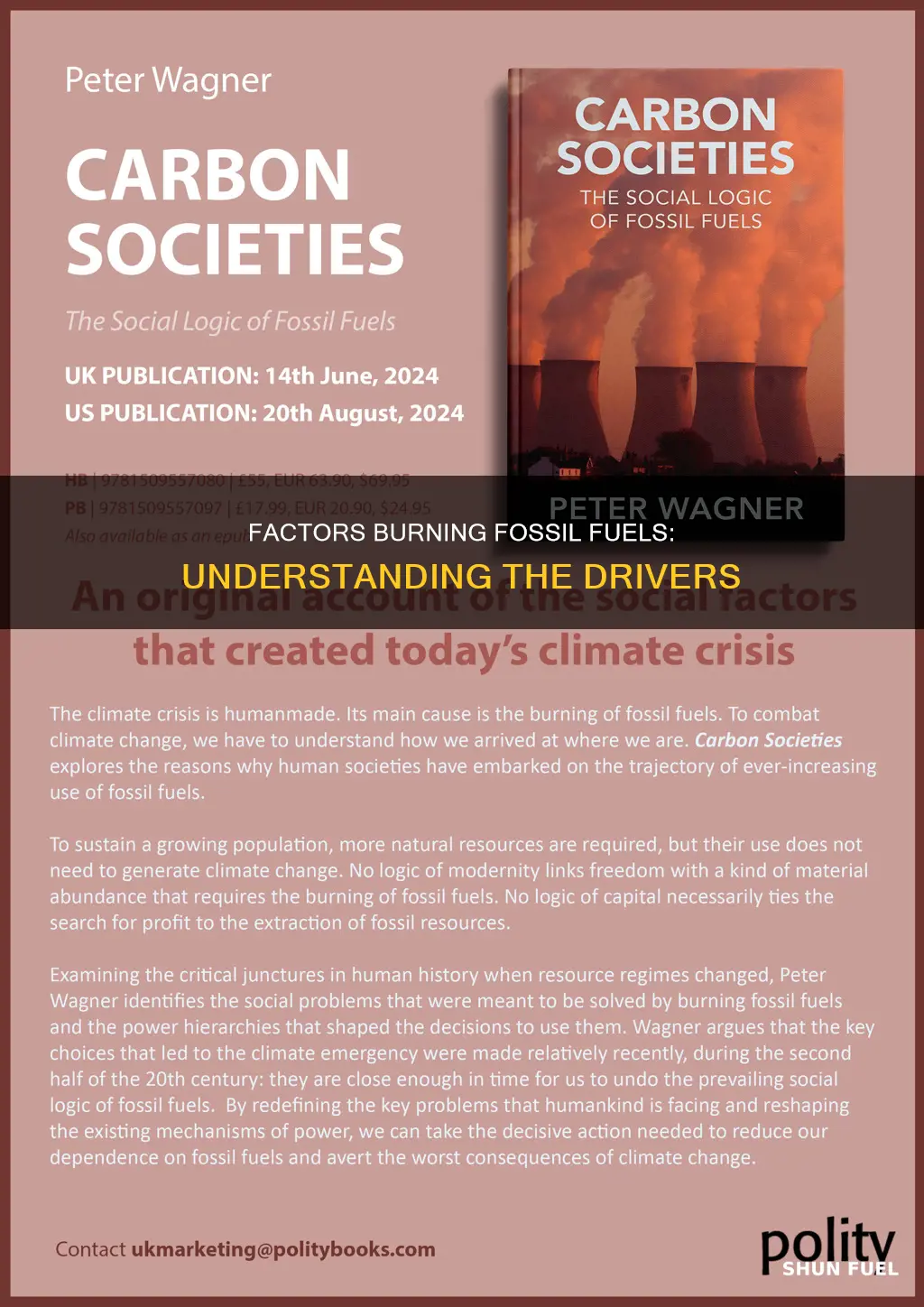 do factors burn fossil fuels