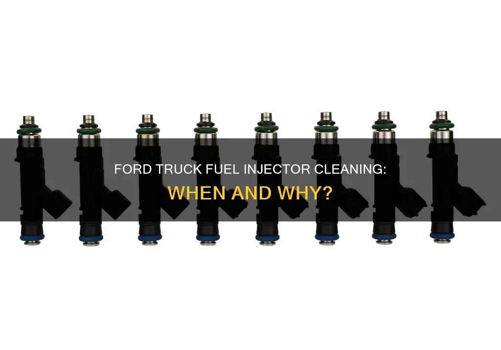 do ford trucks need fuel injectors cleaned