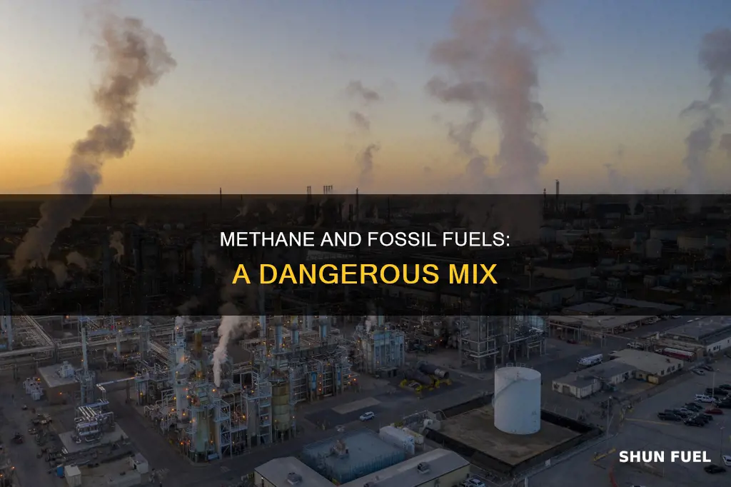 do fossil fuels contain methan