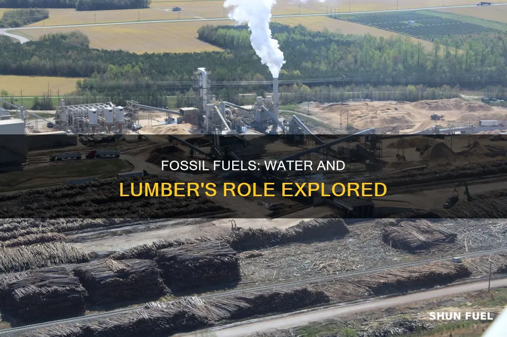 do fossil fuels include water and lumber