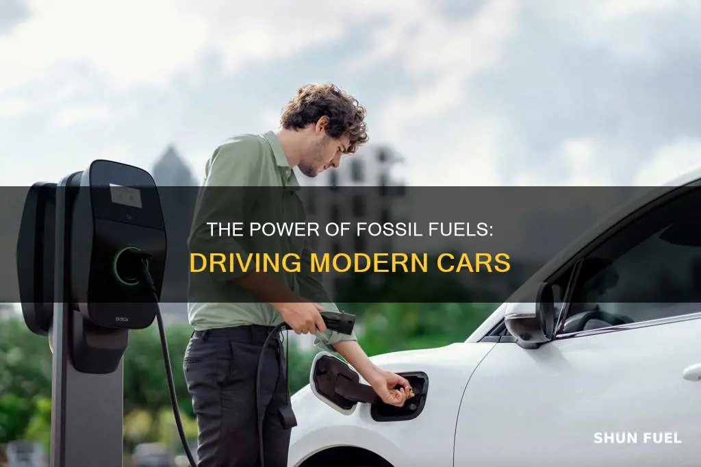 do fossil fuels power cars