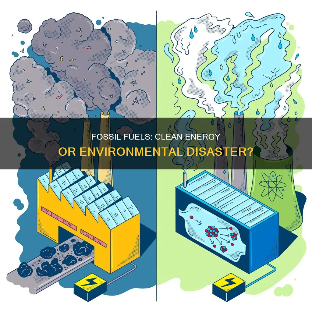 do fossil fuels provide clean energy